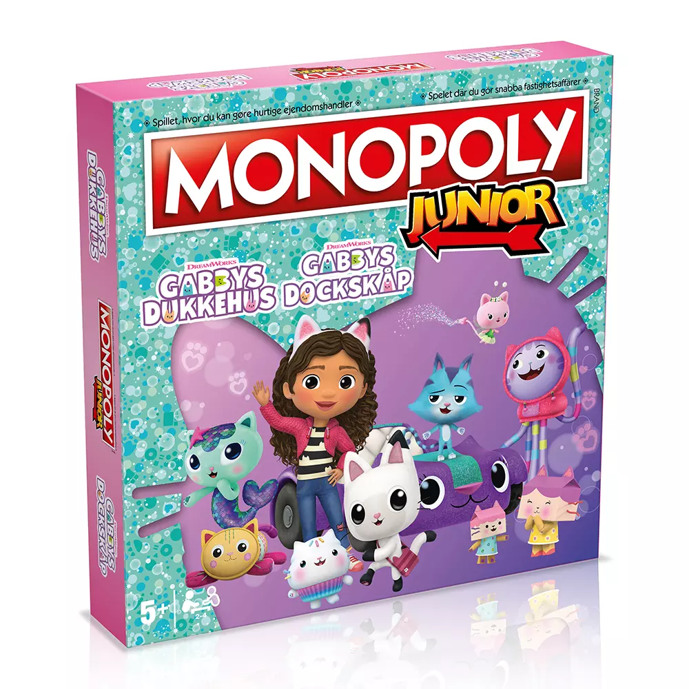Monopoly Junior Gabbys Dollhouse Da-Se Win0650