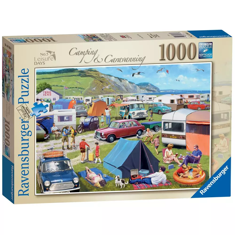 Ravensburger Puzzle 1000 Campingcaravanning 10216763