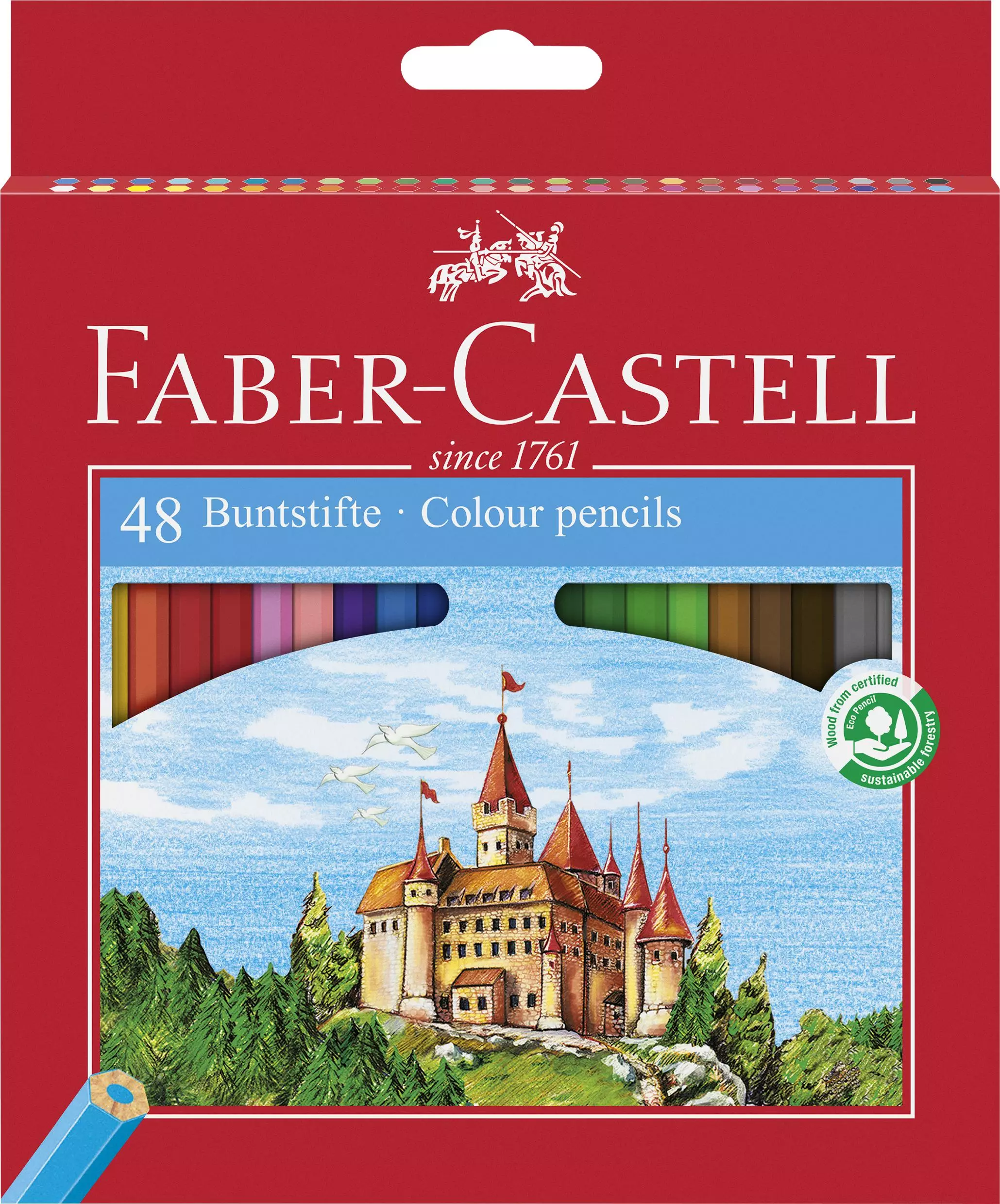 Faber-Castell Colour Pencil Castle Pcs 120148