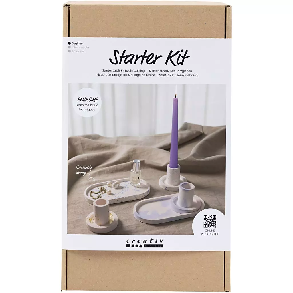 Starter Craft Kit Resin Casting Candle