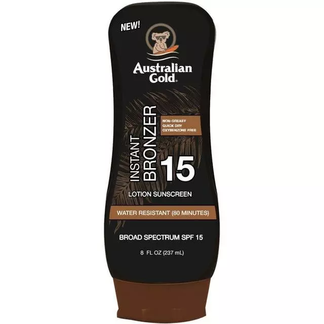 Australian Gold Sunscreen Lotion With Bronzer