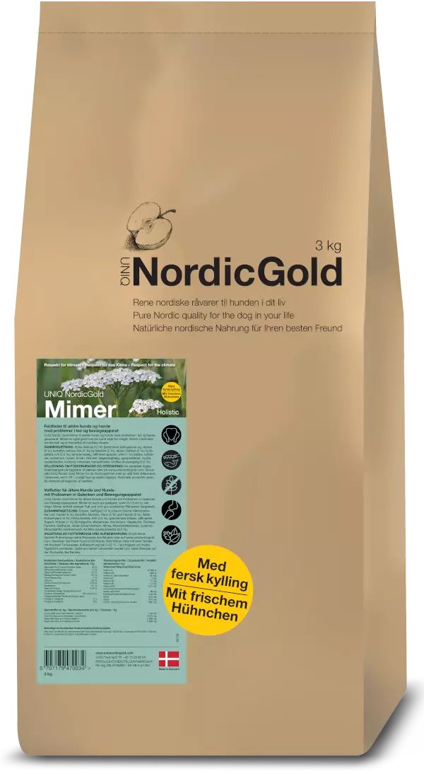 Uniq Nordic Gold Mimer Senior Dog