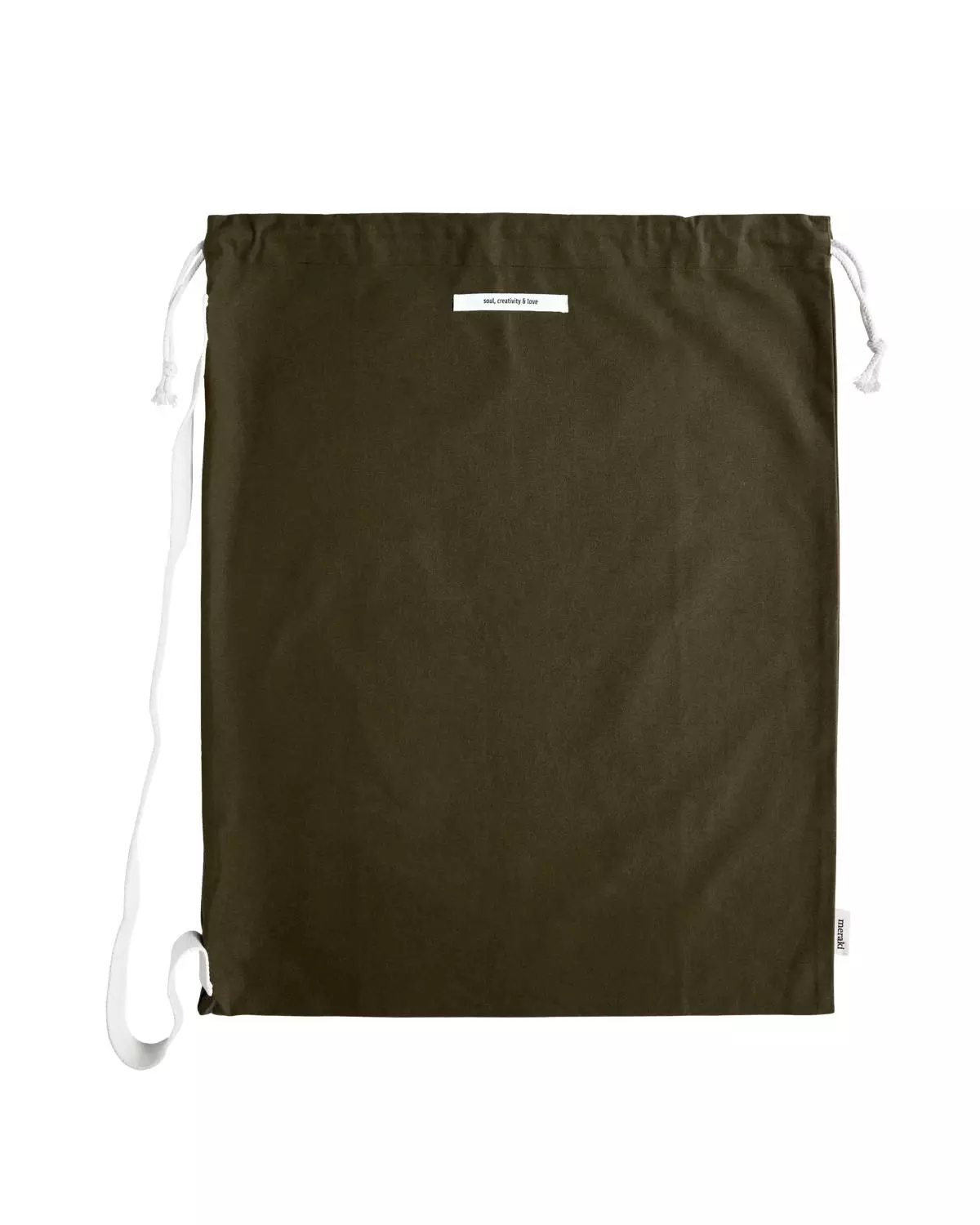 Meraki Cataria Cotton Bag Army Green