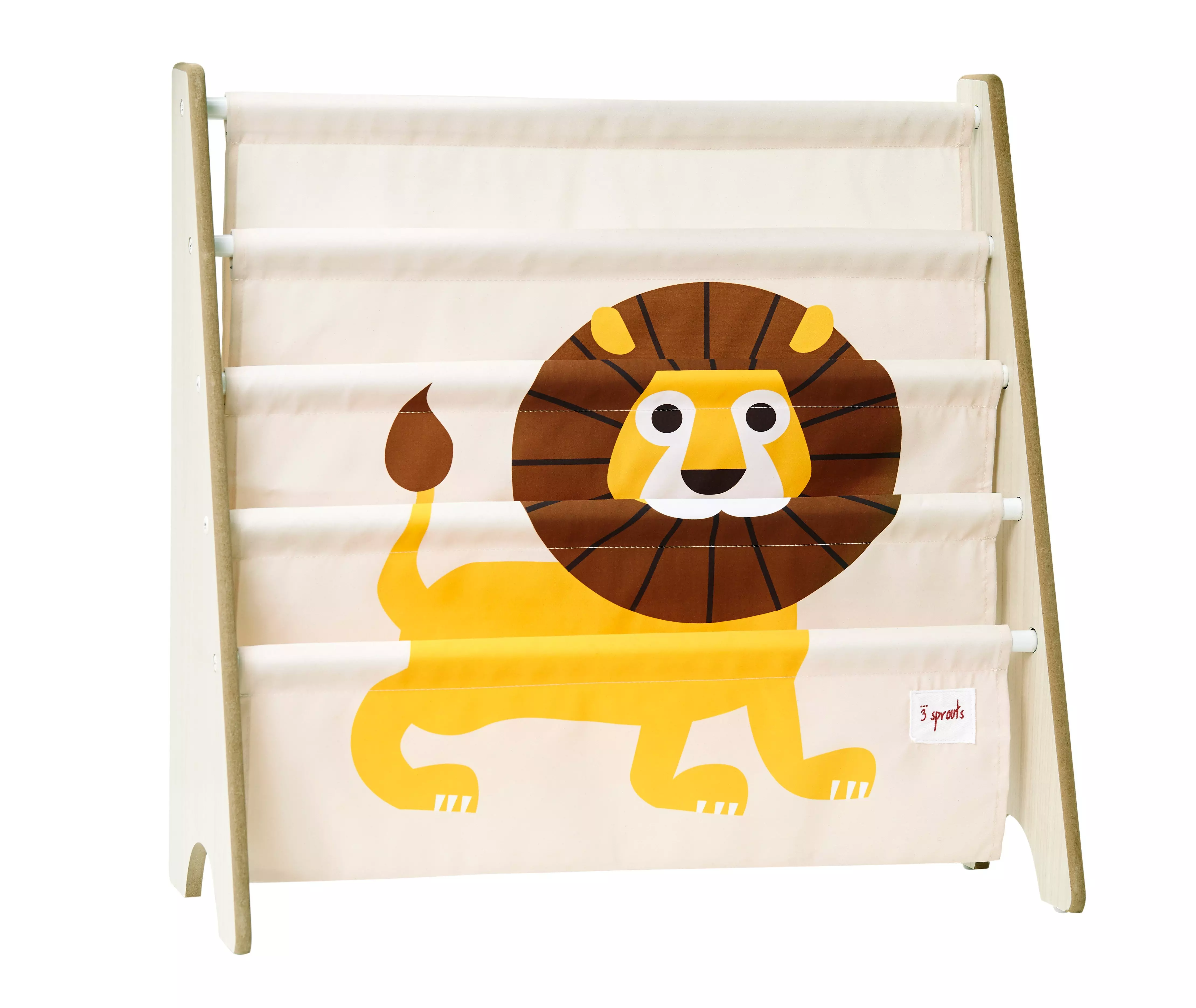 Sprouts Book Rack Yellow Lion