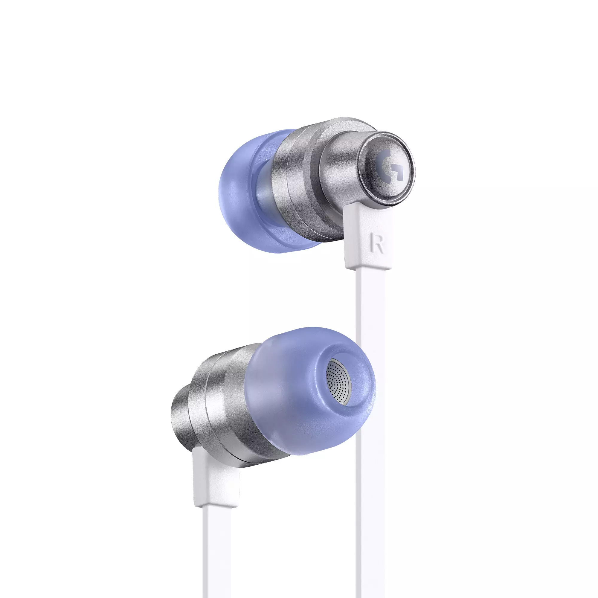 Logitech G333 In-Ear Gaming Headphones White