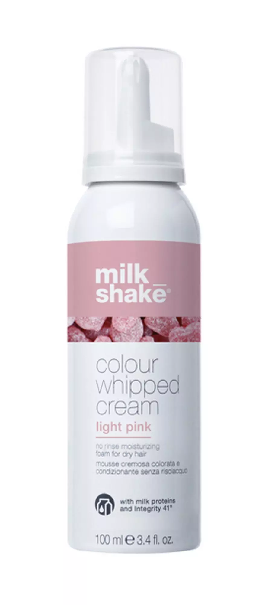Milkshake Colour Whipped Cream Light Pink