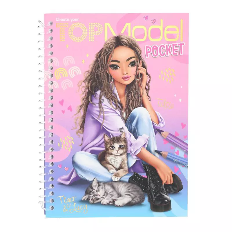Topmodel Pocket Colouring Book 0412726