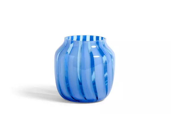Hay Juice Vase Wide Light Blue