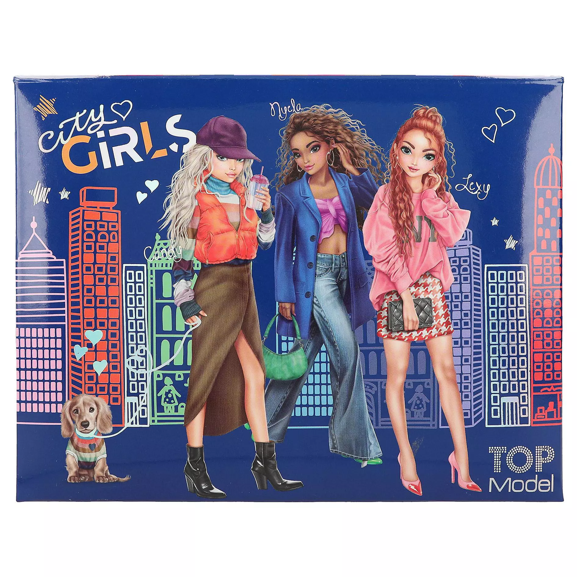 Topmodell Writing Box City Girls 0412704