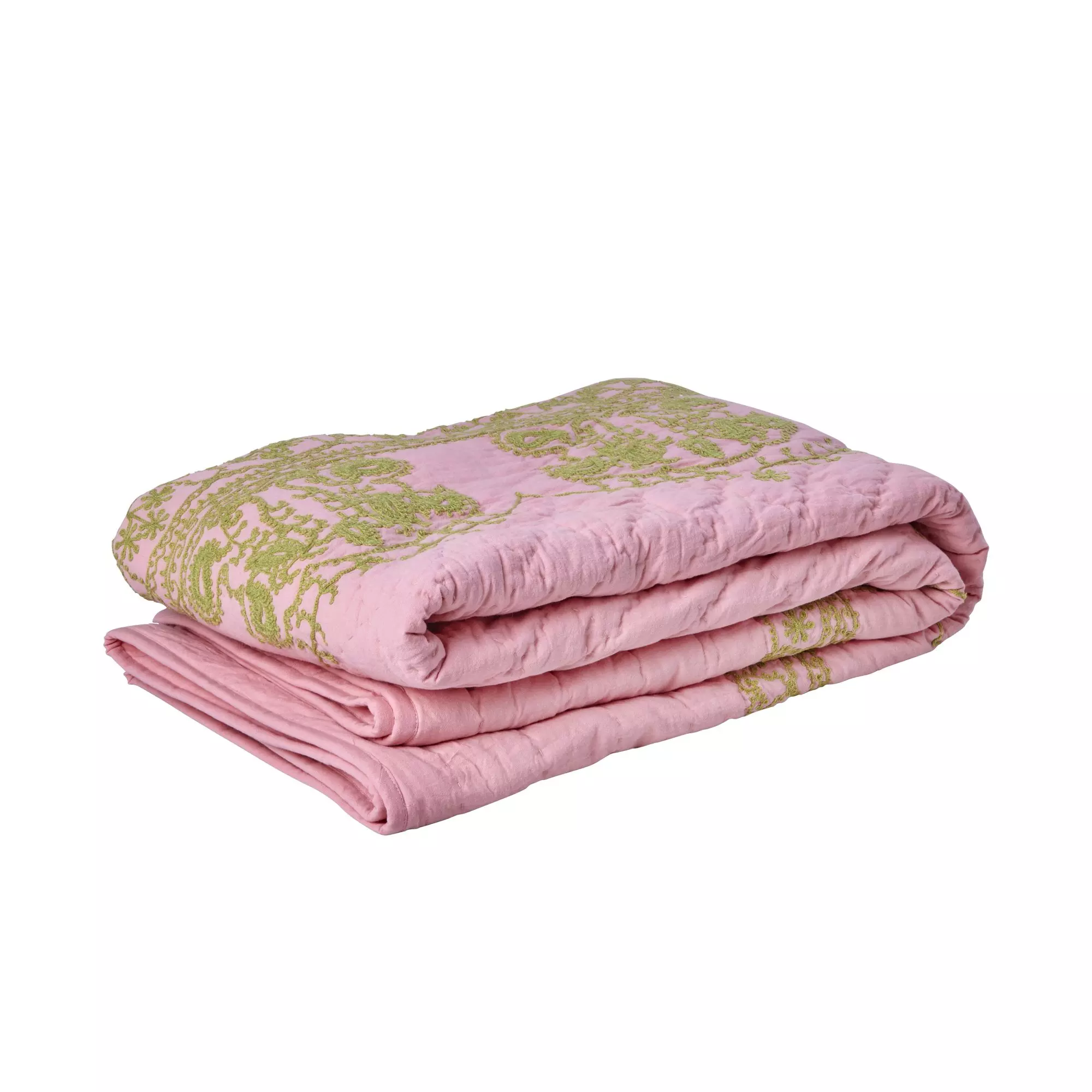 Rice Cotton Quilt Blanket In Soft