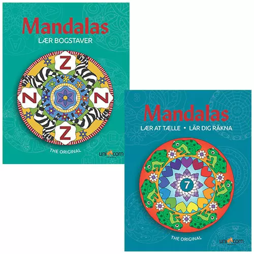 Mandalas Twin Pack Learn Letterslearn Numbers