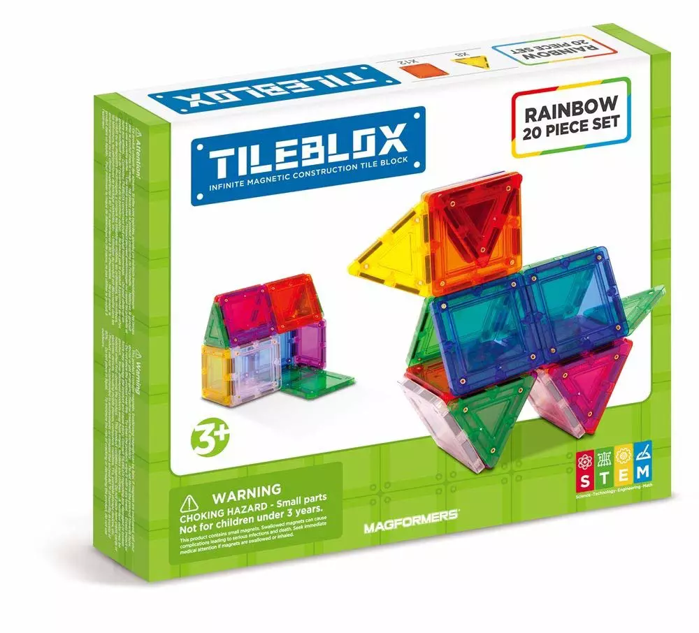 Tileblox Rainbow Pcs Set 3201