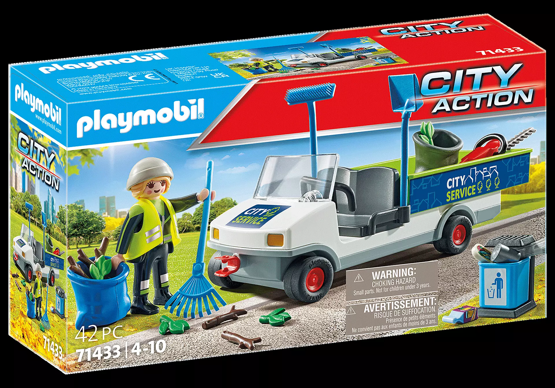 Playmobil Electric Street Cleaning 71433