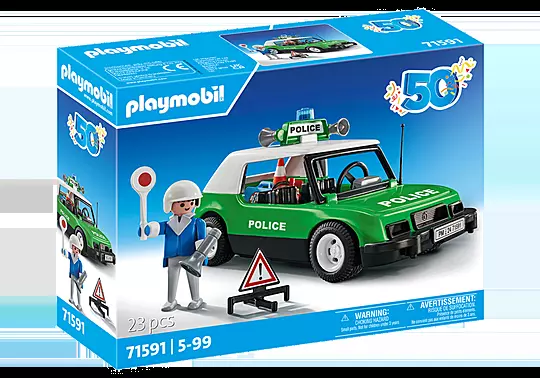 Playmobil 50Yr Classic Police Car 71591