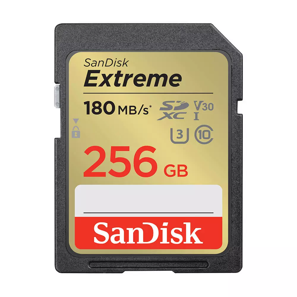 Sandisk Sdxc Extreme 256Gb 180Mb-S Uhs-I