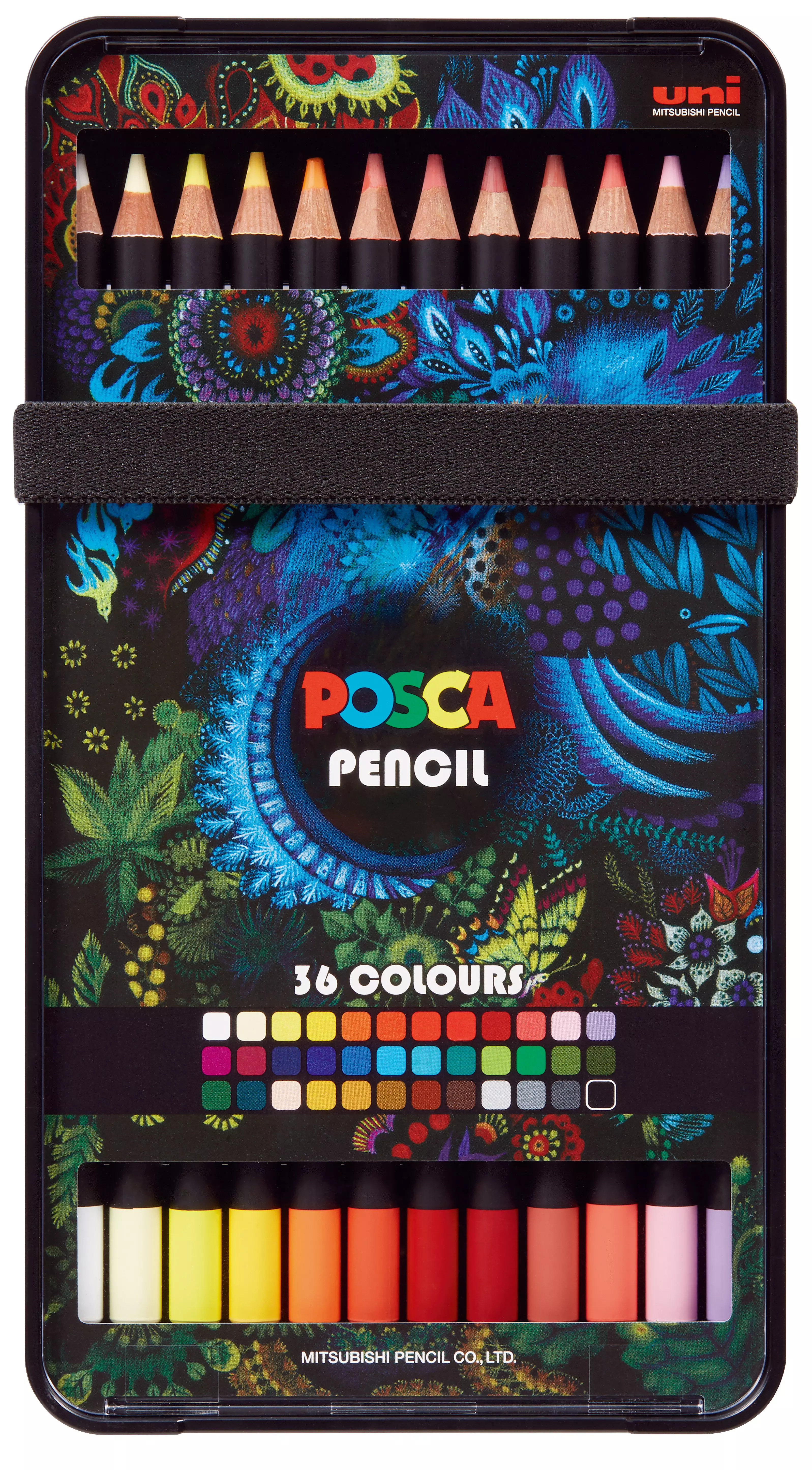 Posca Color Pencils Brightintense Colors Pcs