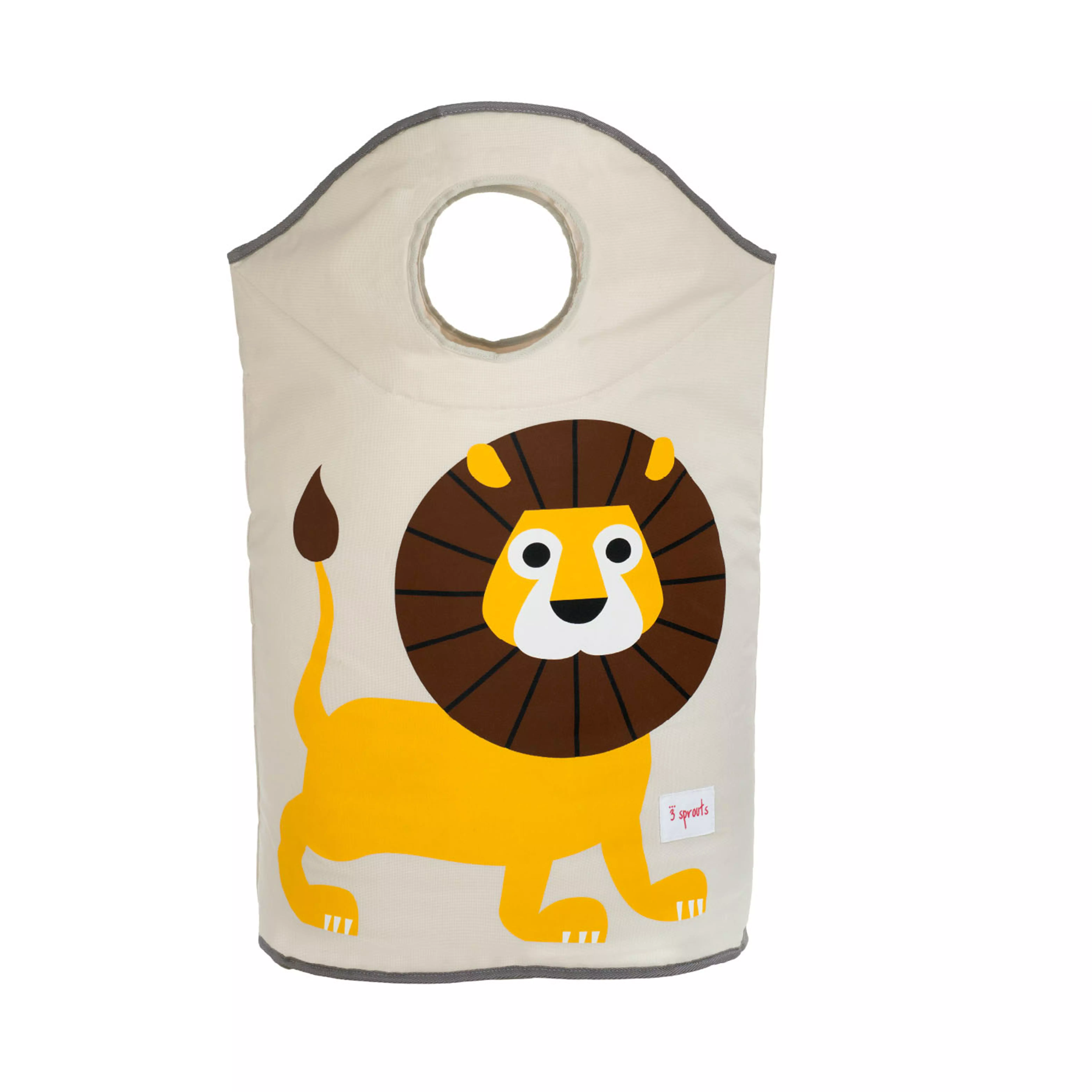 Sprouts Laundry Hamper Yellow Lion