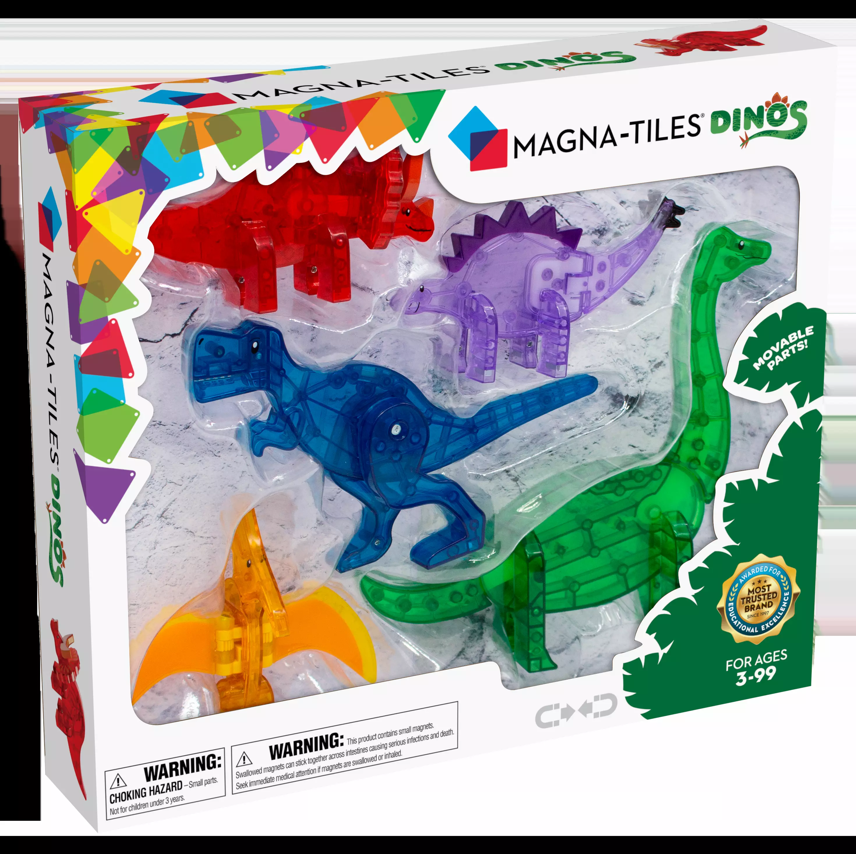 Magna-Tiles Dinos Pcs Set 90229