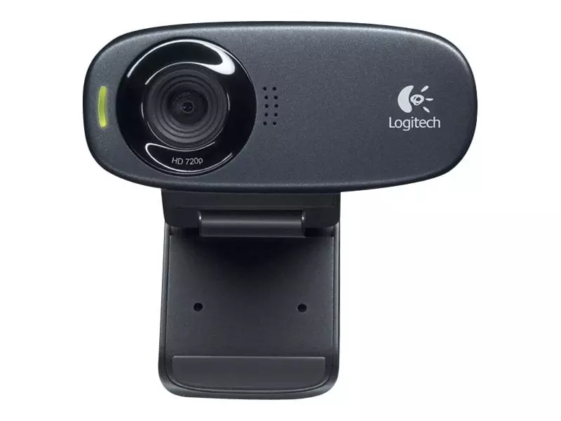 Logitech C310 Webcam Black Usb .