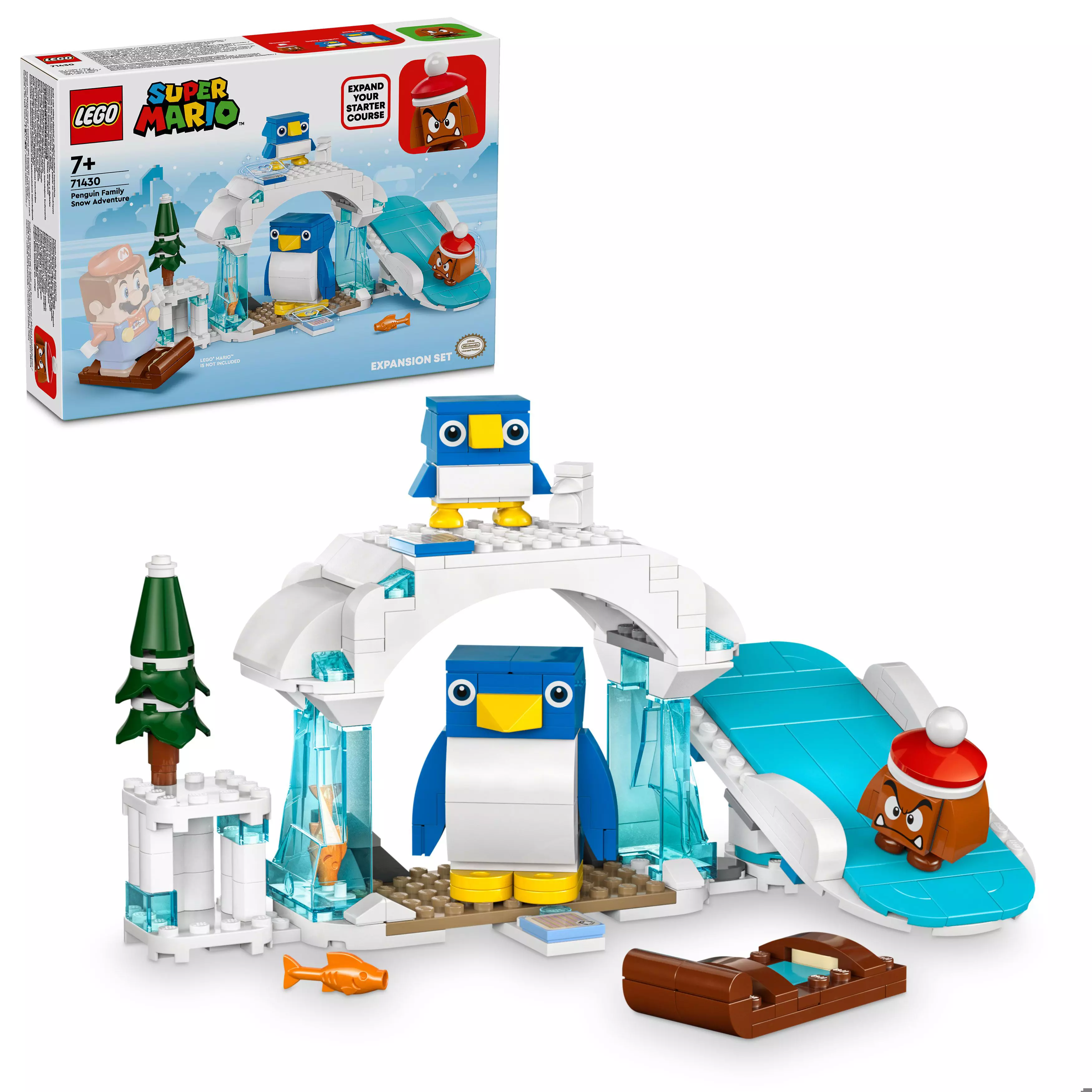 Lego Super Mario Penguin-Perheen Lumiseikkailu‑Laajennussarja 71430