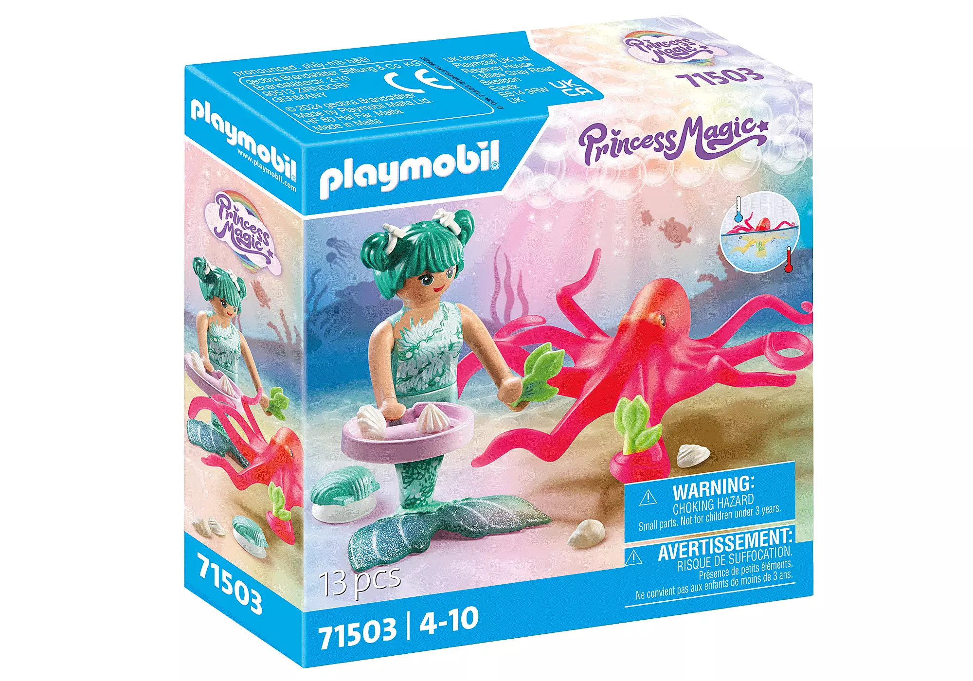 Playmobil Mermaid With Colour-Changing Octopus 71503