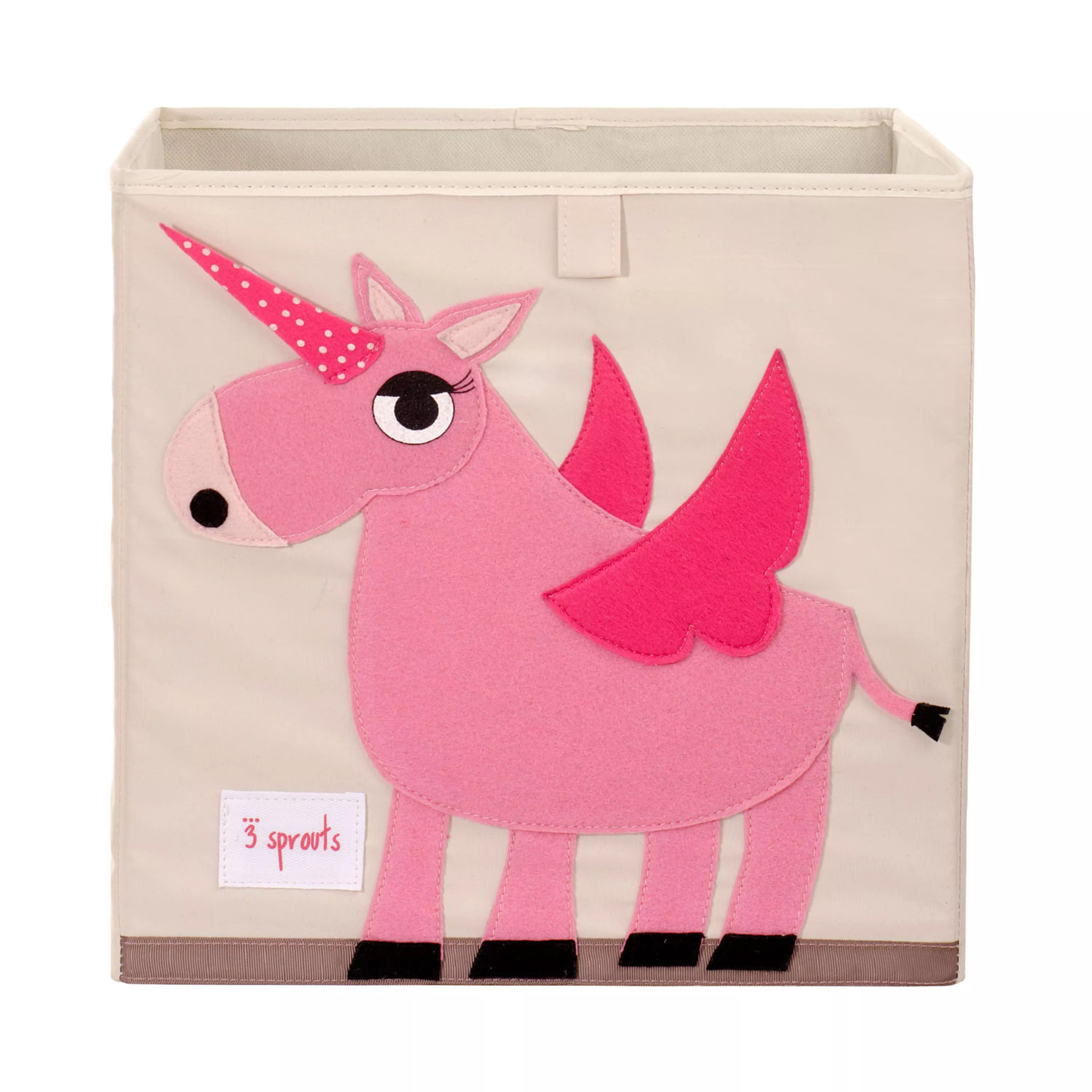 Sprouts Storage Box Pink Unicorn