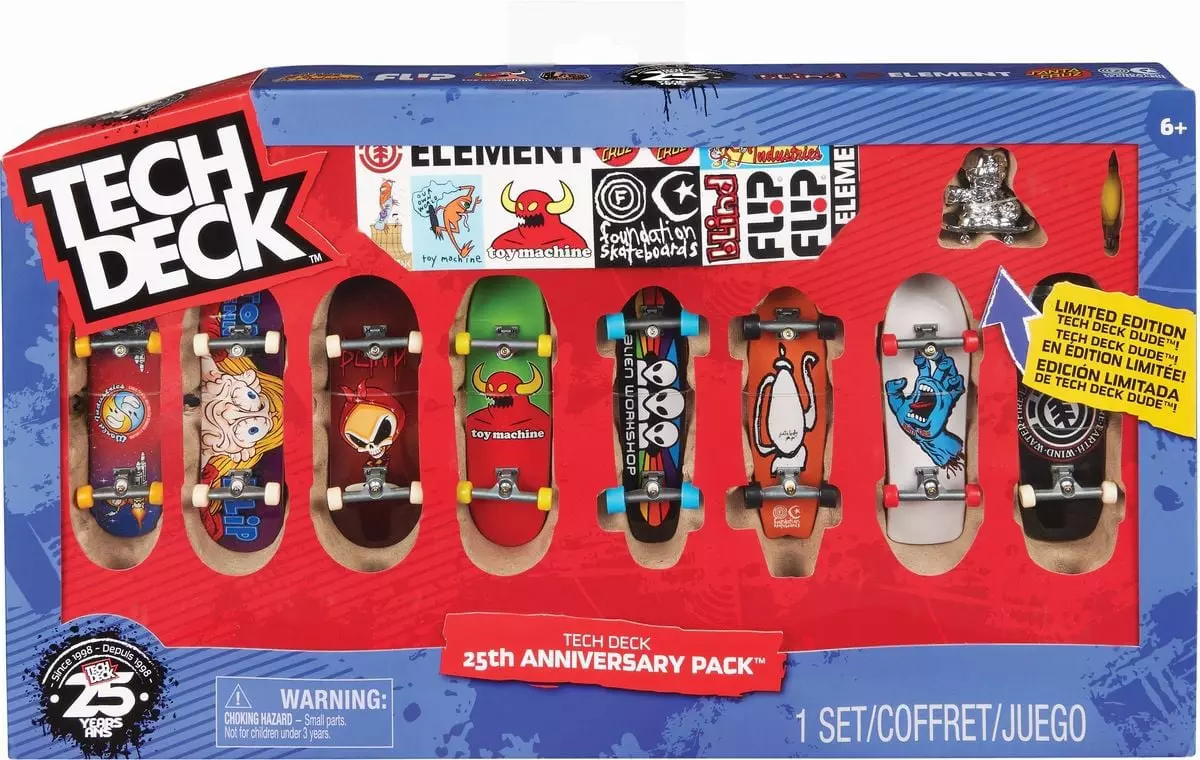 Tech Deck 25Th Anniversary Pack 6067138