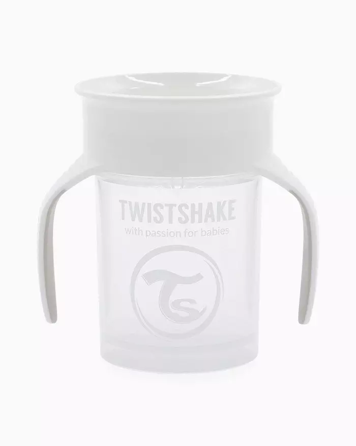 Twistshake Cup Plusm White
