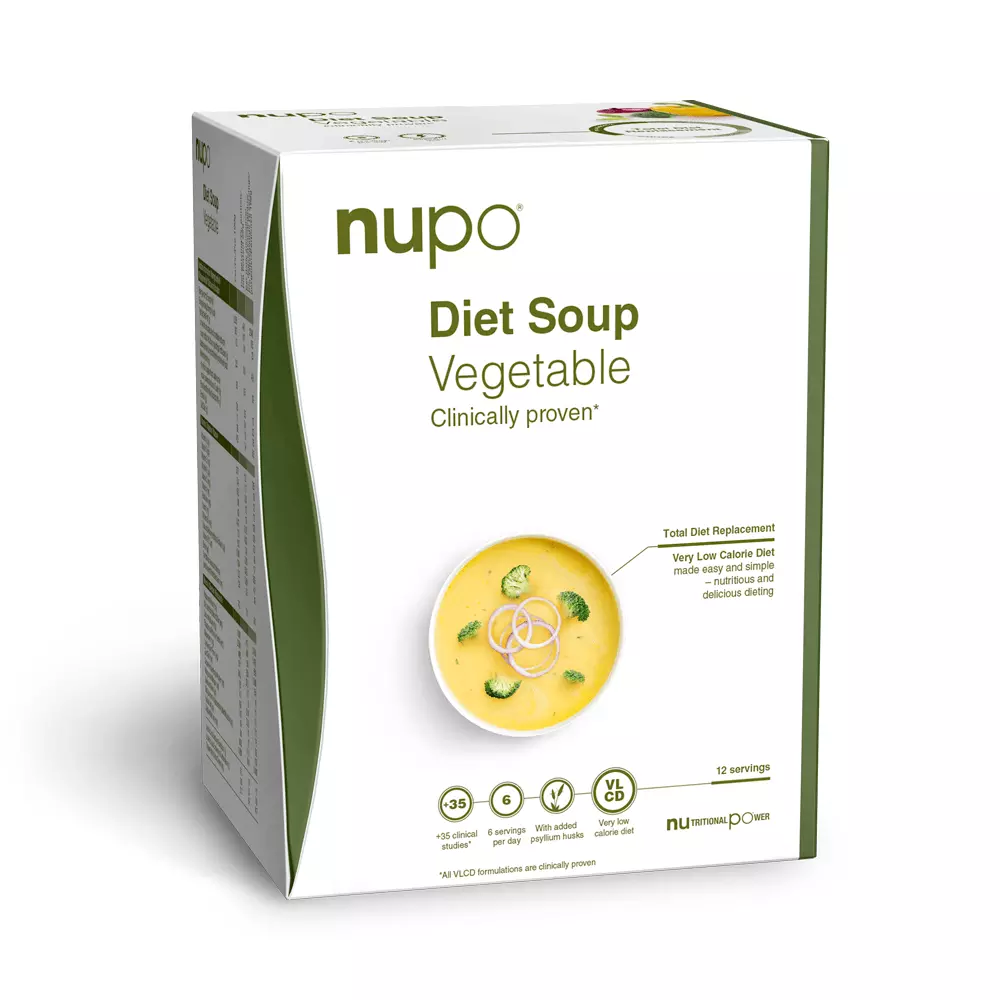 Nupo Diet Soup Vegetable Servings