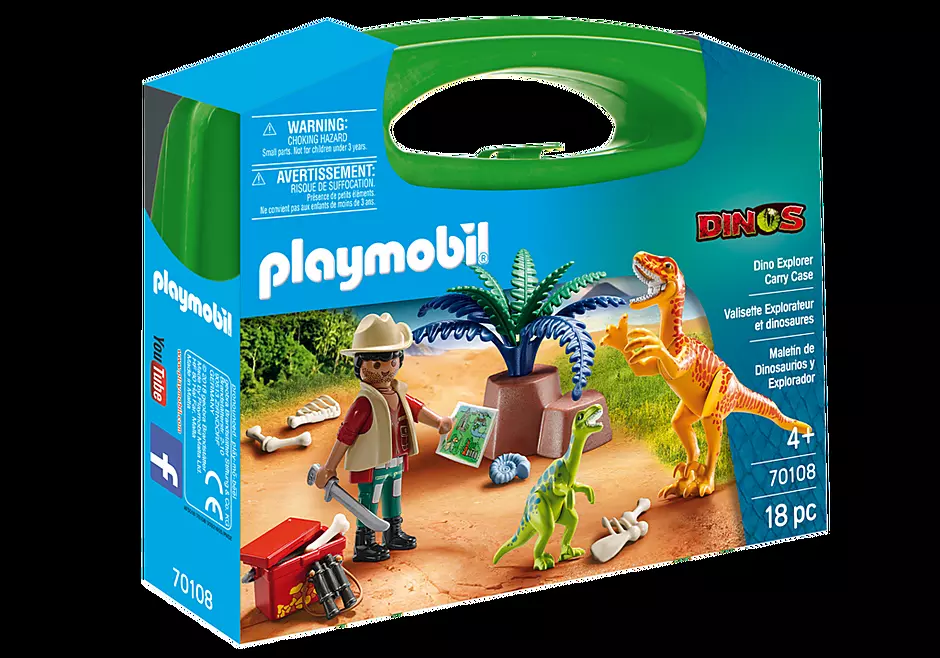 Playmobil Dino Explore Carry Case 70108