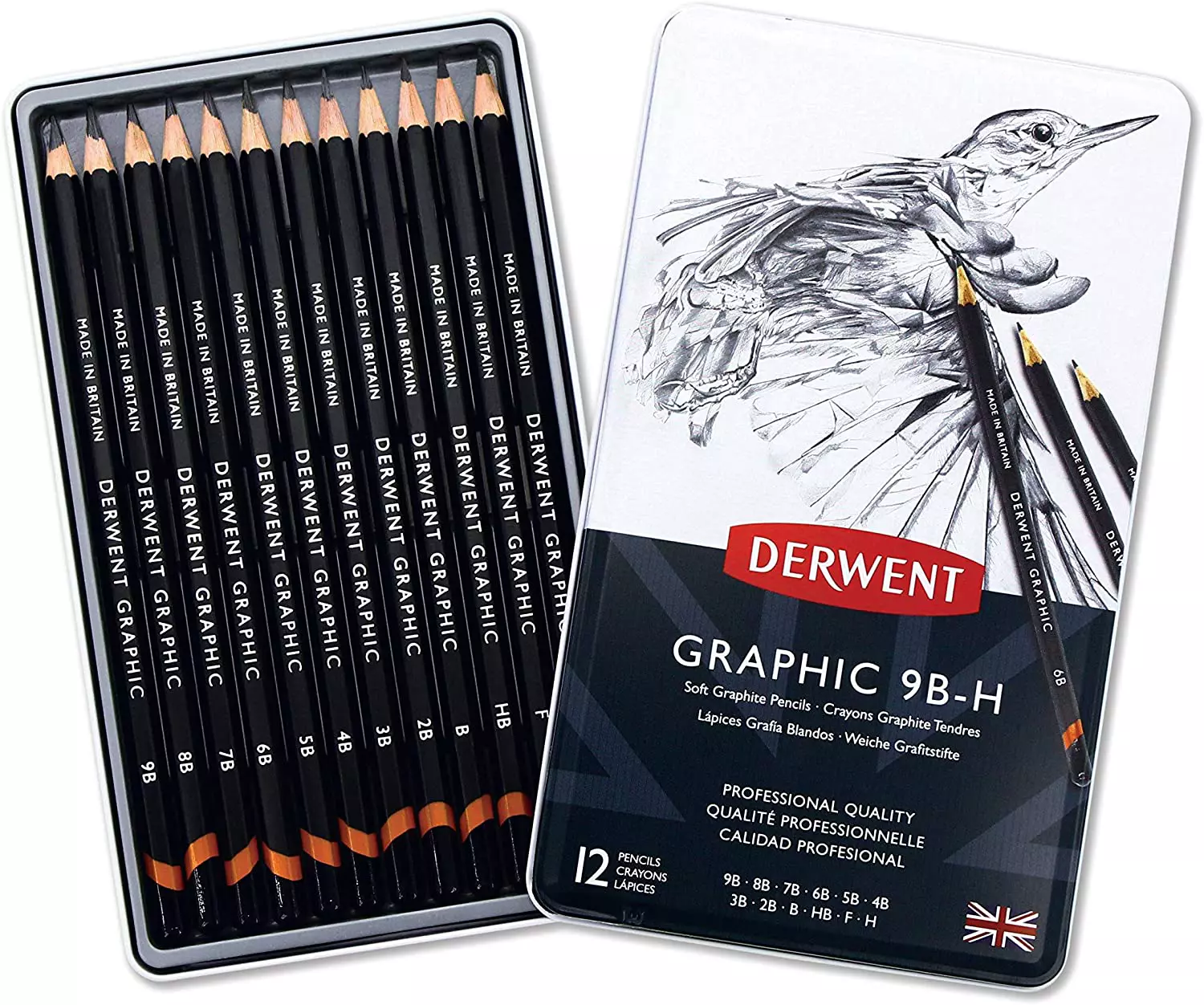 Derwent Graphic Soft Pencils Tin