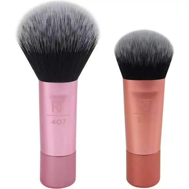 Real Techniques Mini Brush Duo Pink