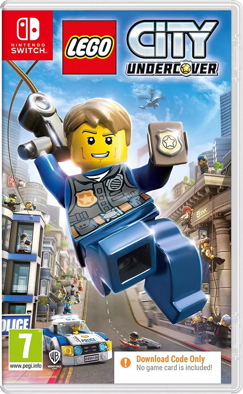 Lego City: Undercover Code In Box