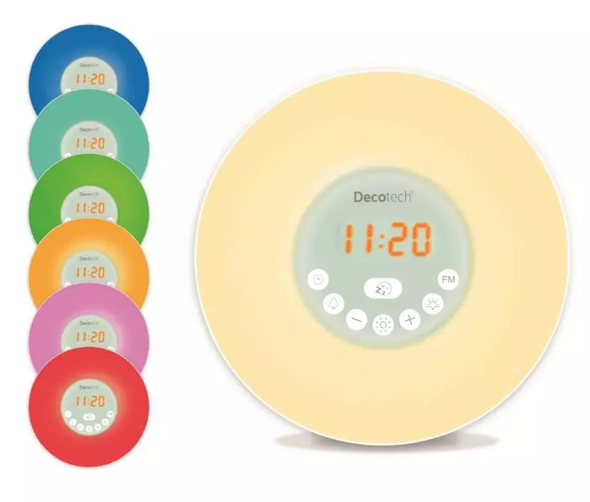 Lexibook Decotech® Sunrise Colour Alarm Clock