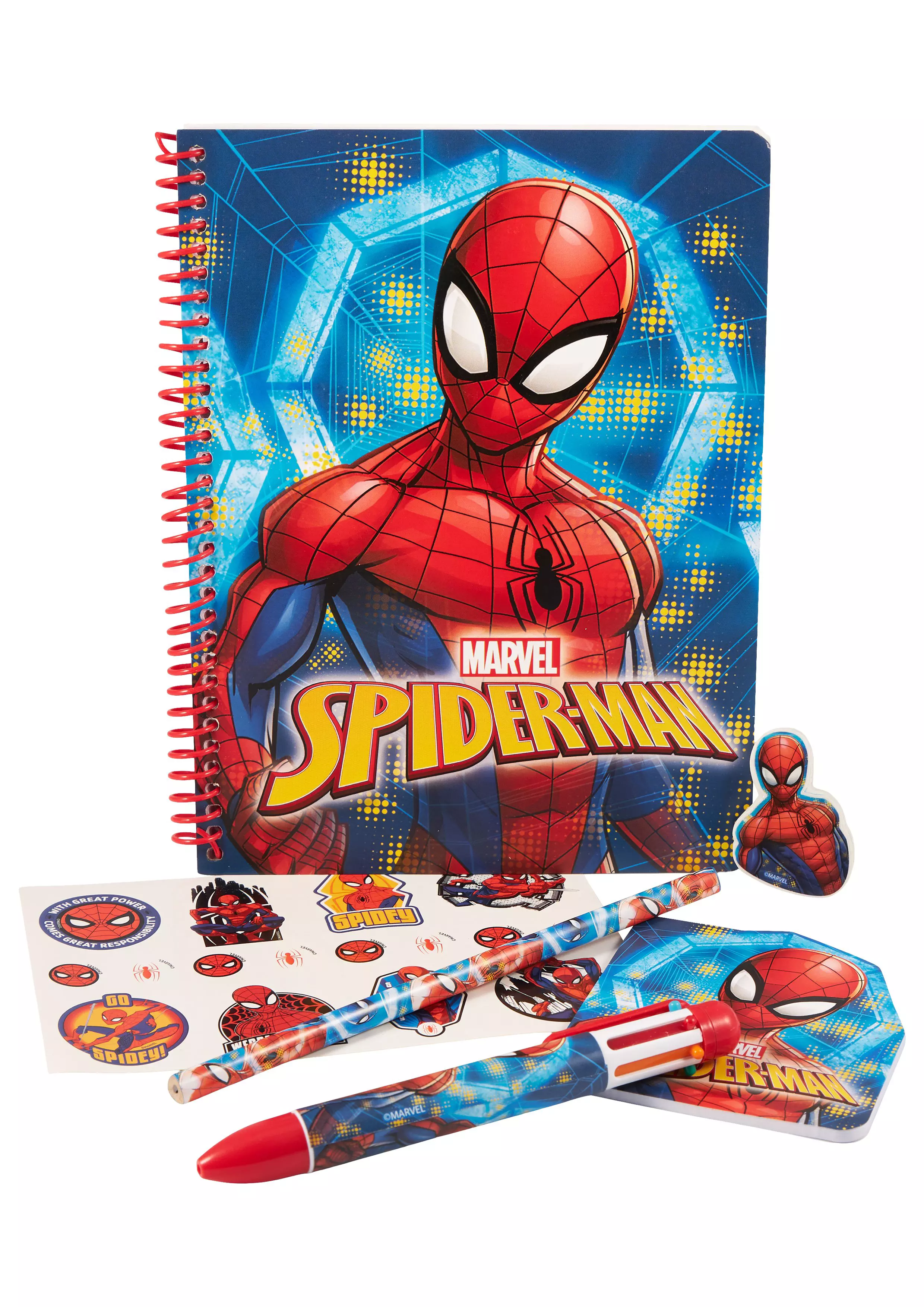 Kids Licensing Spiderman Writing Set 017606128