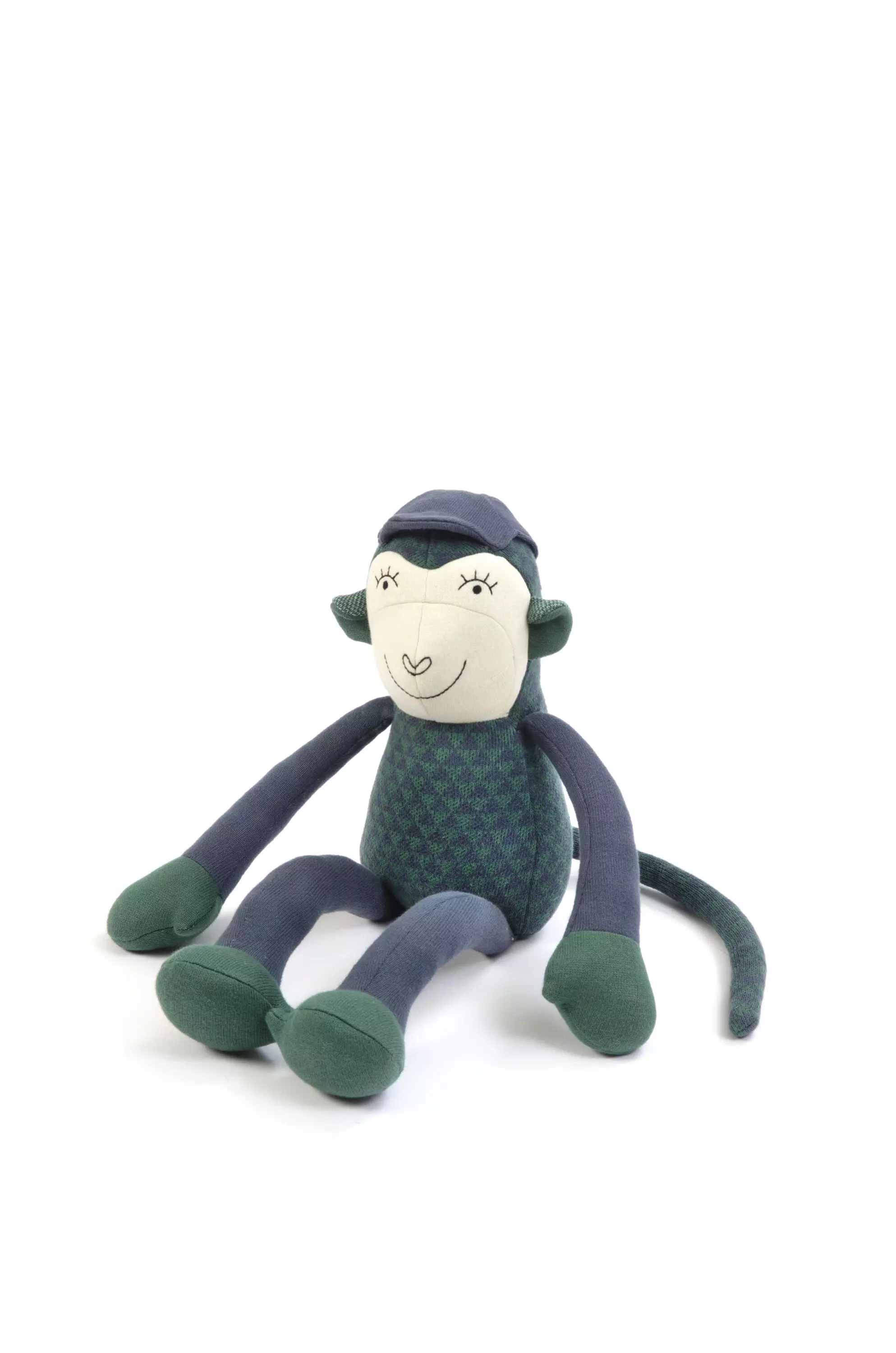 Smallstuff Monkey Simon Blue- Green