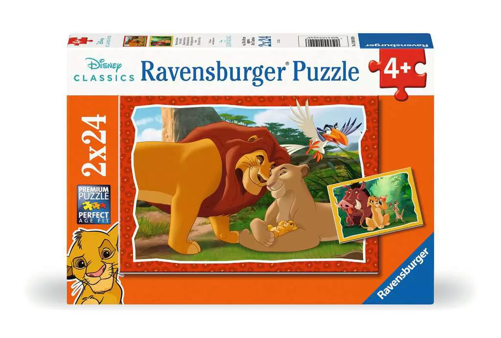 Ravensburger Puzzle The Lion King 2X24p