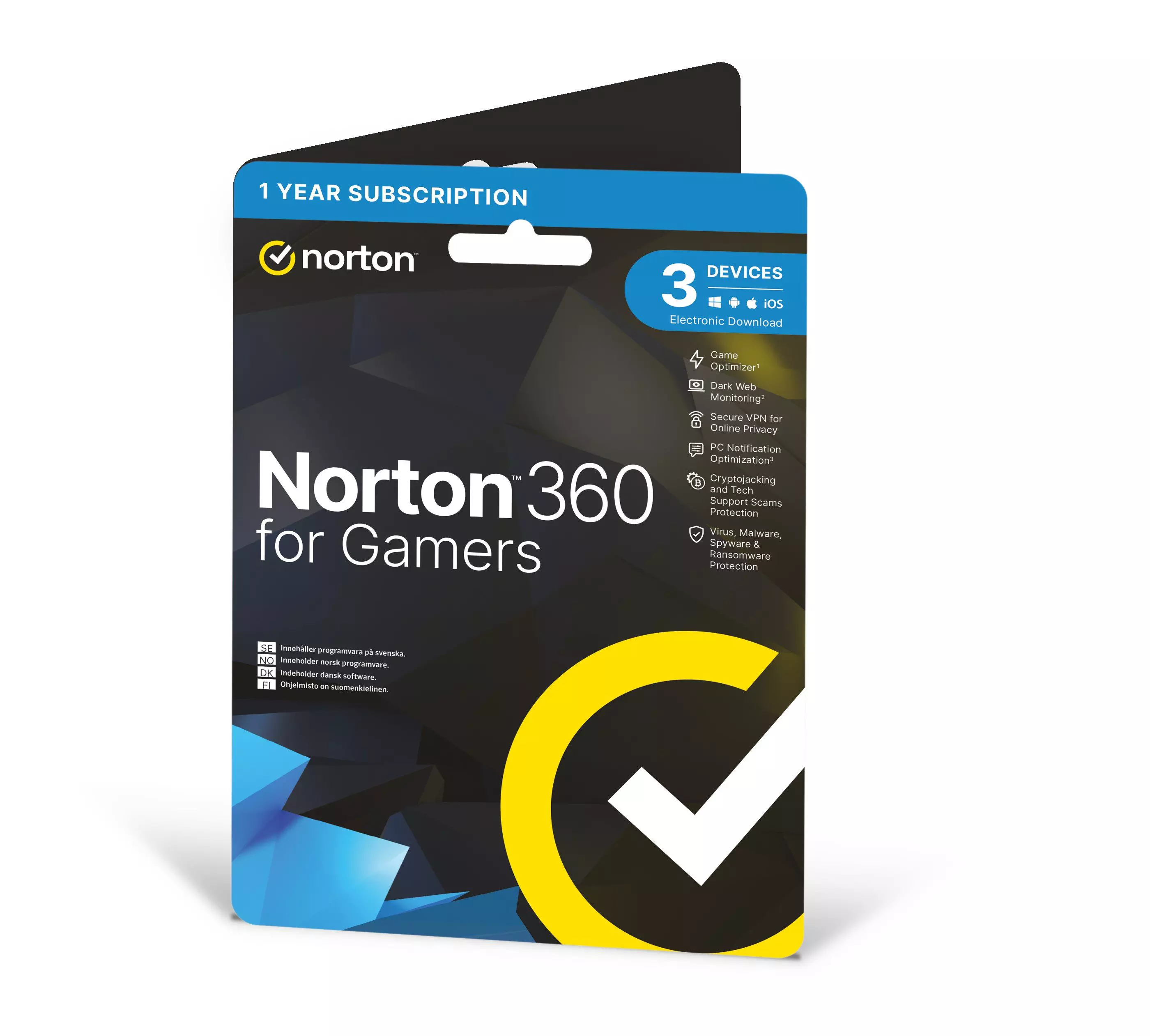 Norton For Gamers 50Gb Nordic User