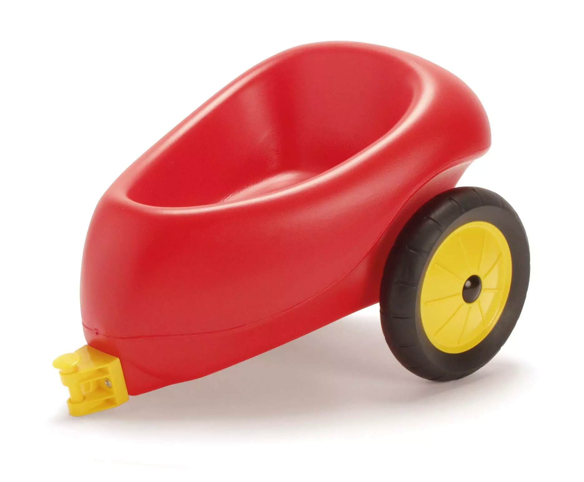 Dantoy Trailer With Rubberwheels Red 3336