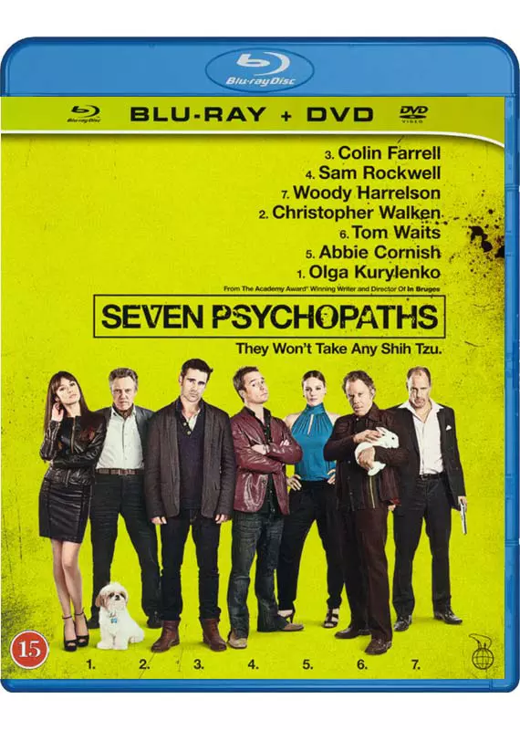Seven Psychopats Blu Ray