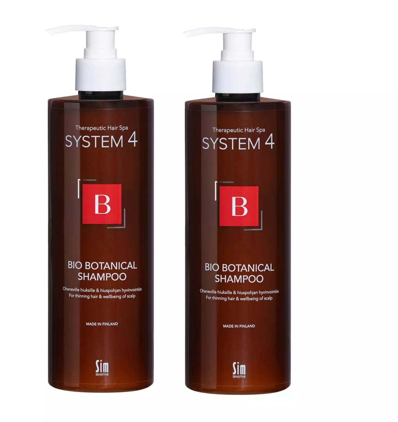 System Bio Botanical Shampoo Ml Duo