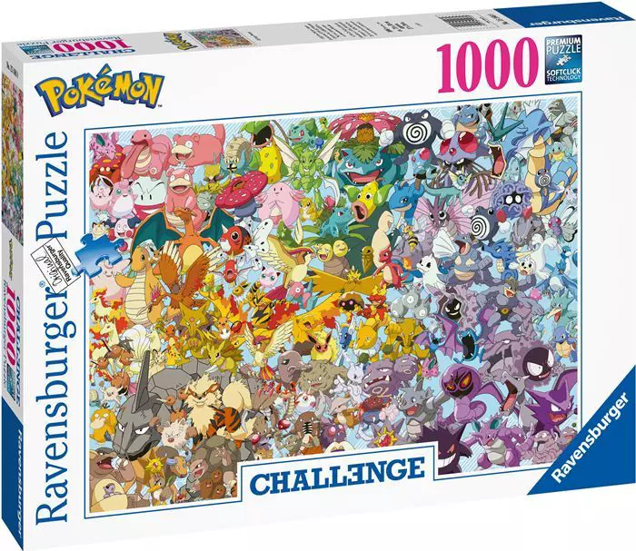 Ravensburger Puzzle 1000 Challenge Pokemon 10215166