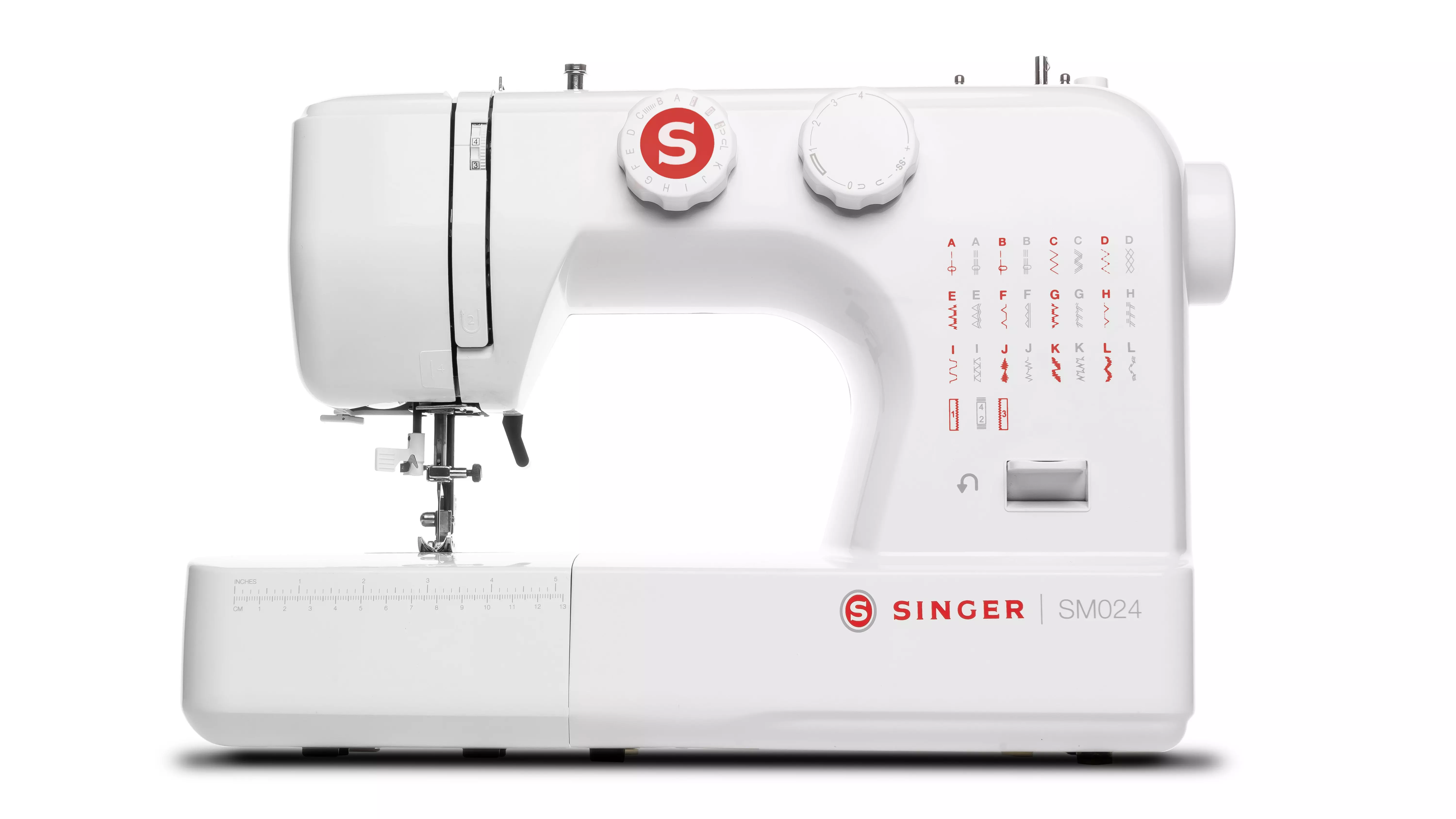 ​Singer Sm024 Sewing Maching Whitered