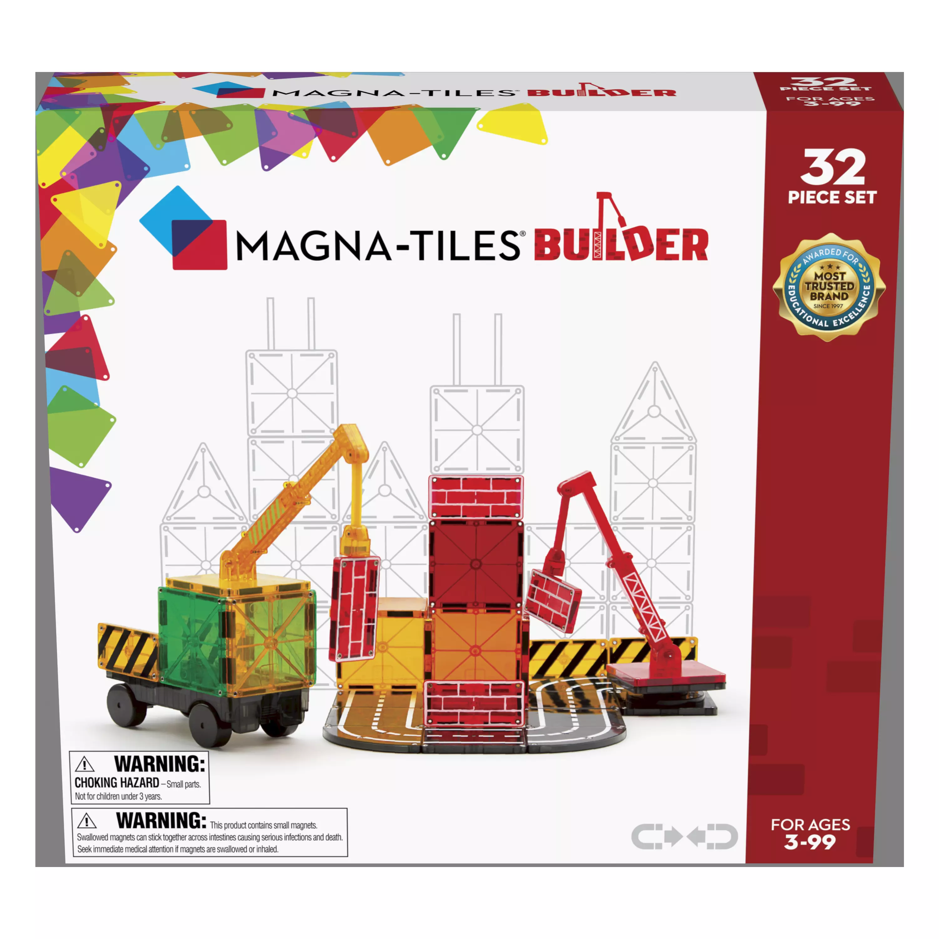Magna-Tiles Builder Pcs Set 90226