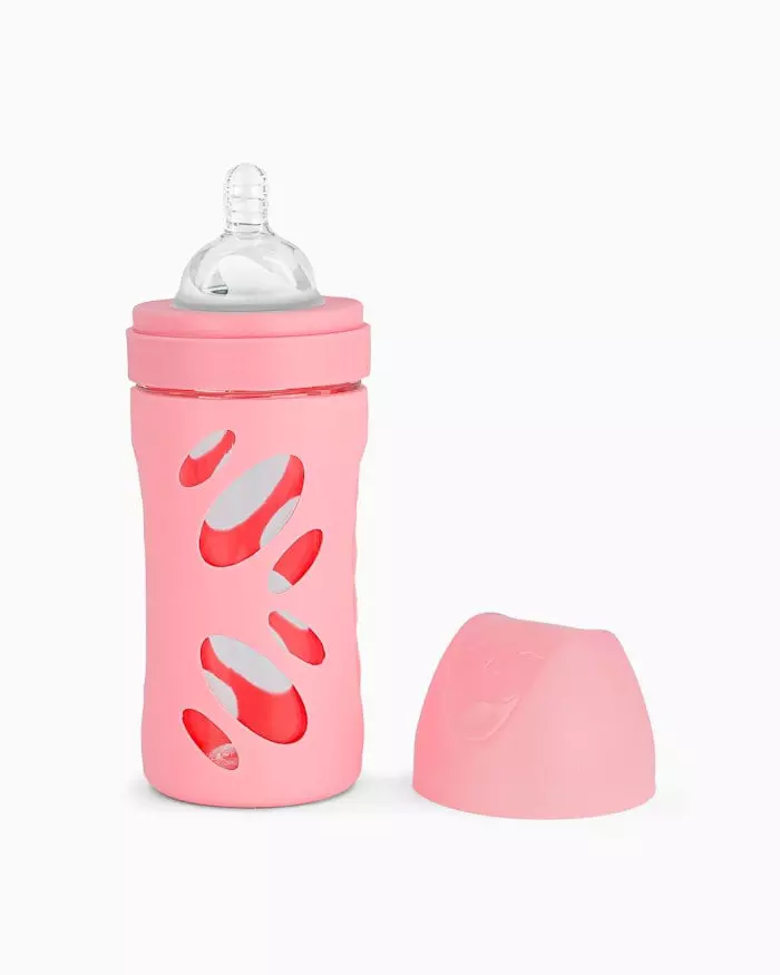 Twistshake Anti-Colic Glass Bottle Pastel Pink