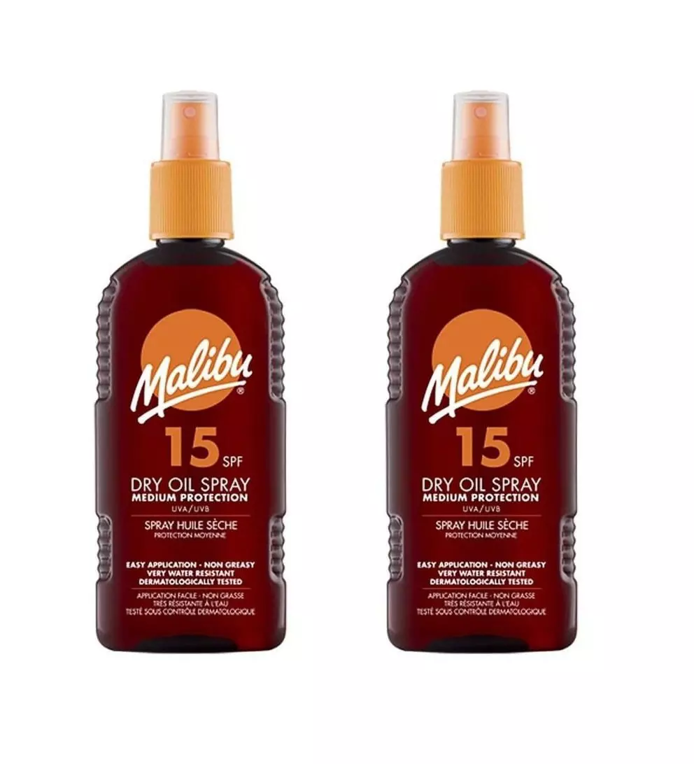 Malibu X Dry Oil Spray Spf