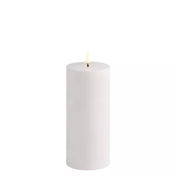 Uyuni Outdoor Led Pillar Candle White