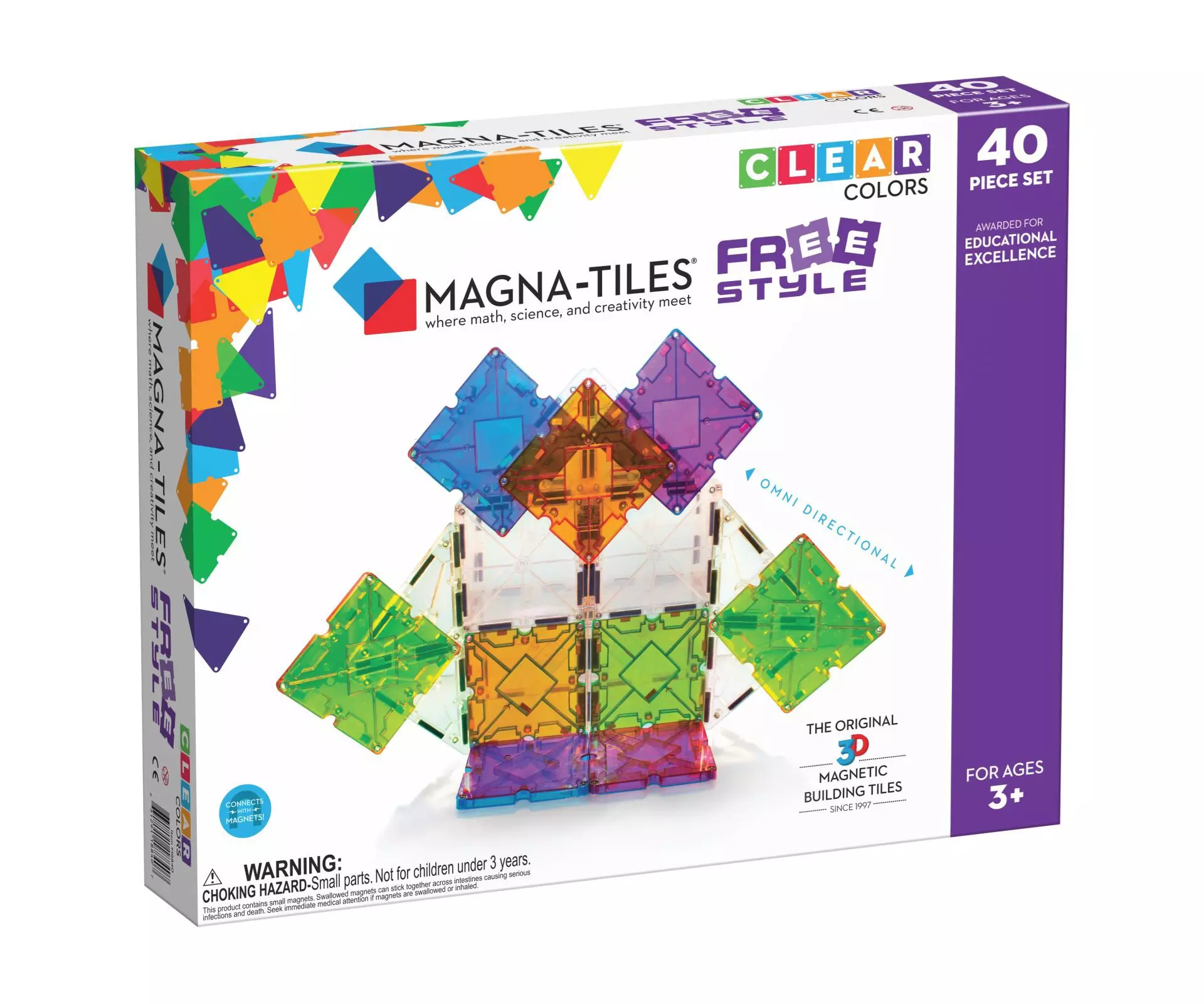 Magna-Tiles Freestyle Deluxe Set Pcs 90212