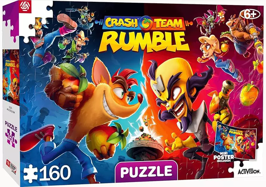Kids: Crash Rumble Heroes Puzzles
