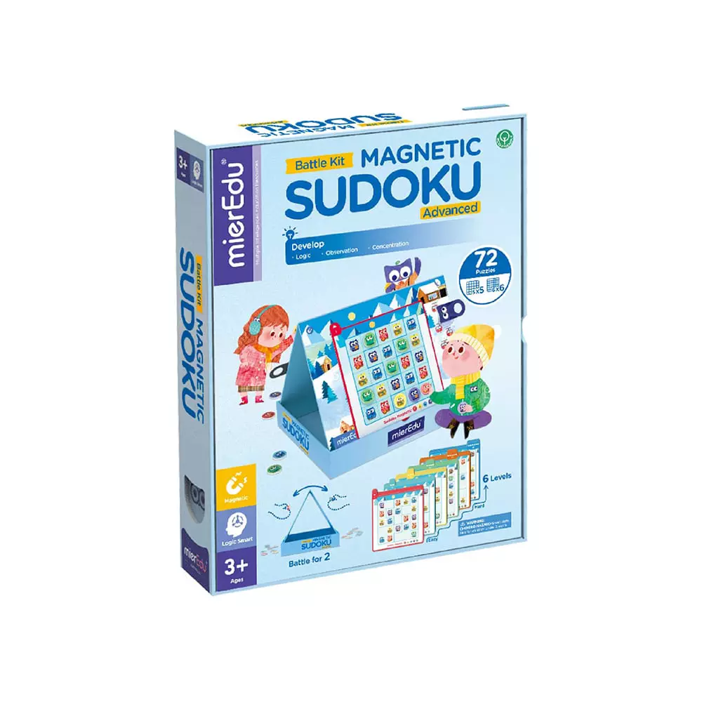Mieredu Game Magnetic Sudoku Battle Kit